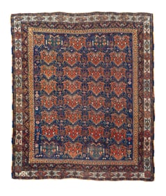 Afshar Rug 4'2" x 4'10" (1.27 x 1.47 M)