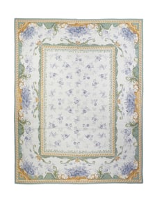 Needle Point Rug 7'11" x  9'11" (2.41 x 3.02 M)