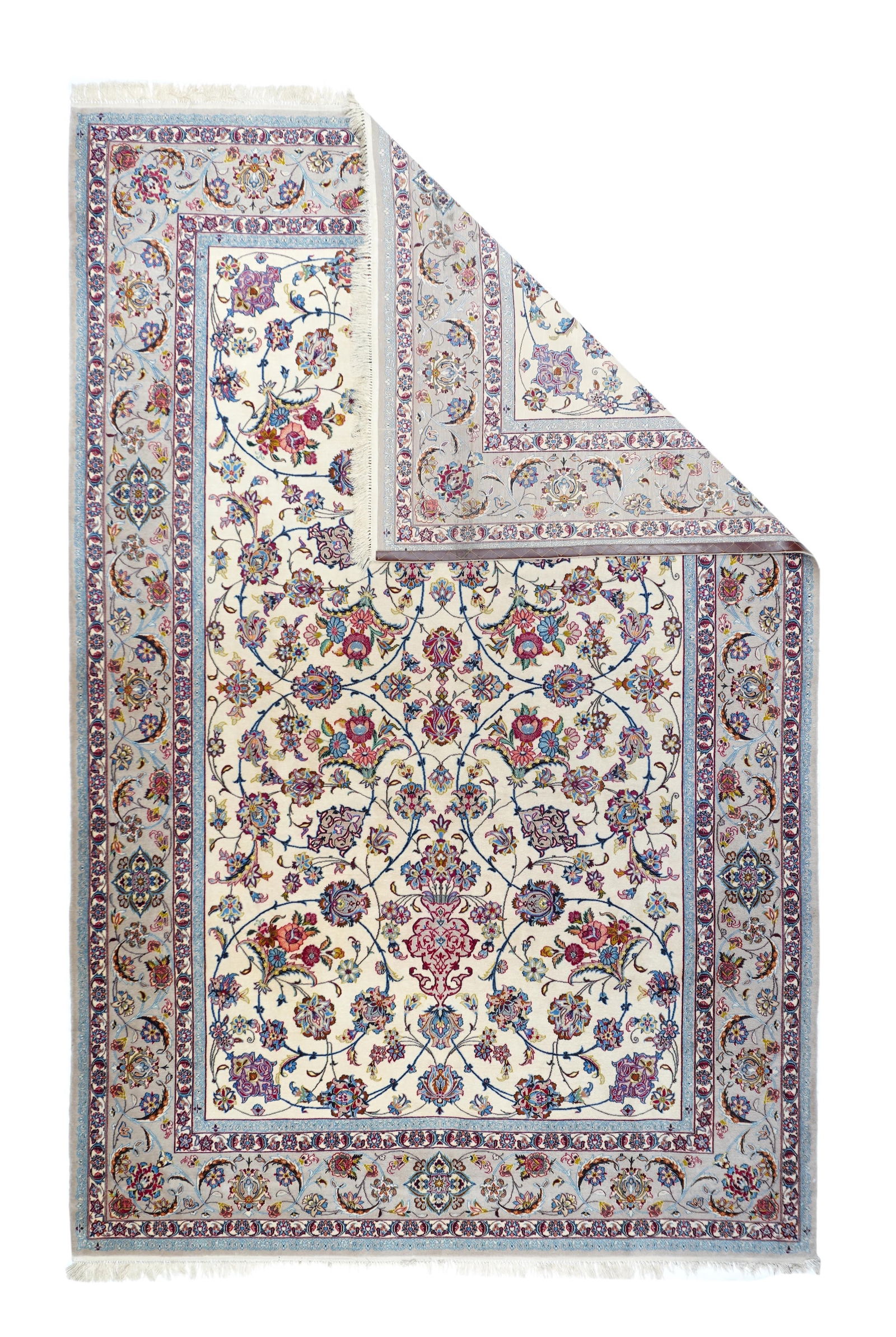 Isfahan Rug 7'0" x 10'0" (2.13 x 3.05 M) - 2