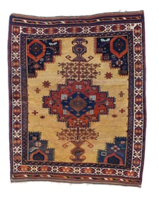 Afshar Rug 3'10" x 4'8" (1.17 x 1.42 M)