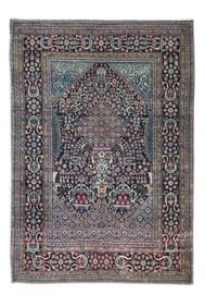 Tehran Rug 4'10" x 6'11" (1.47 x 2.11 M)