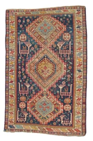 karakashli Rug 3'9" x 5'10 (1.14 x 1.78 M)