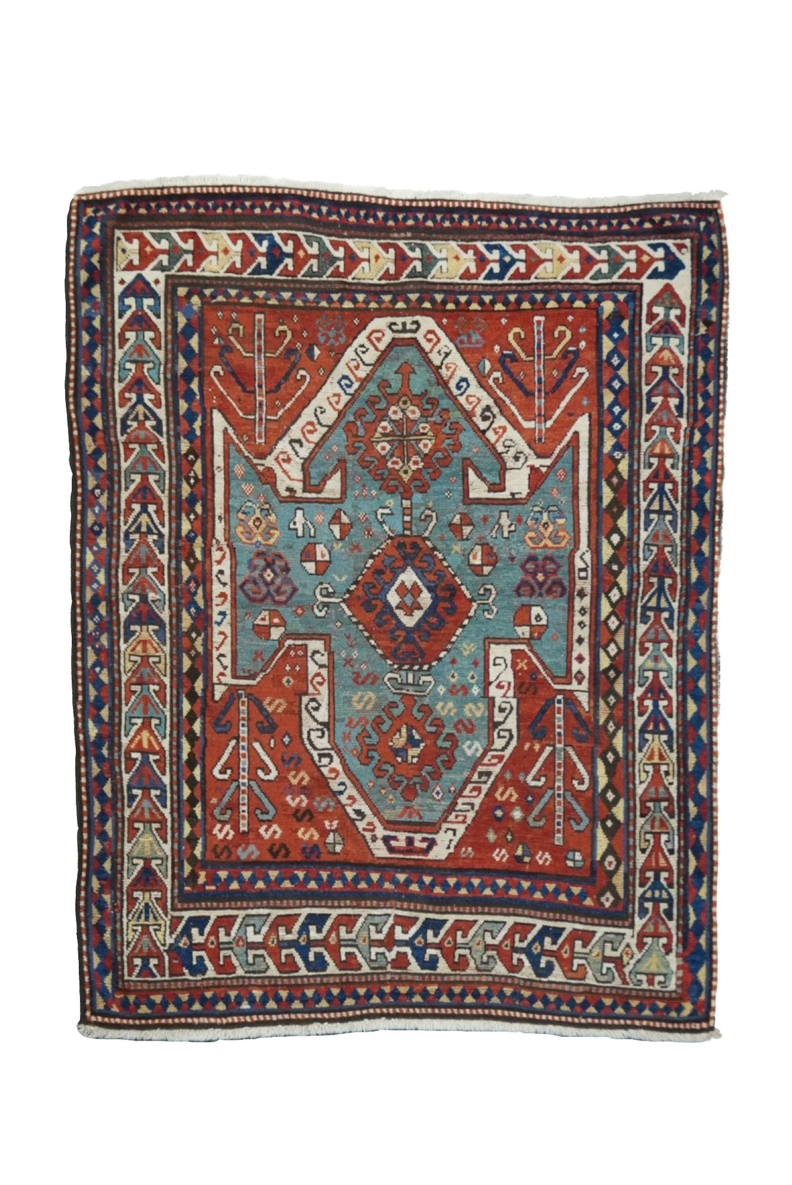 Kazak Rug 5'2" x 6'7" (1.57 x 2.01 M) (1 of 5)