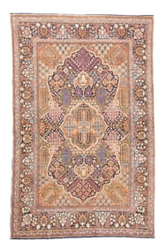 Dabir Kashan Rug 4'5" x 6'10" (1.35 x 2.08 M)