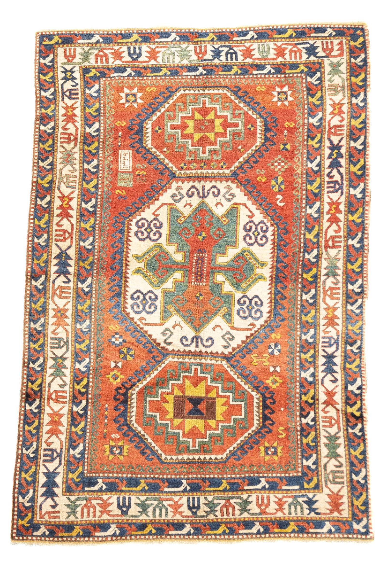 Kazak Rug 5'7" x 8'0" (1.70 x 2.44 M) (1 of 5)