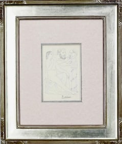 After Pablo Picasso  Modele et Bust Scultpure LA SUITE VO