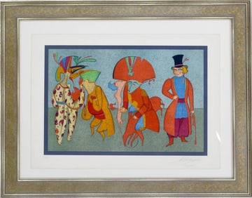 Mihail Chemiakin LES SCENES GALLANTES II