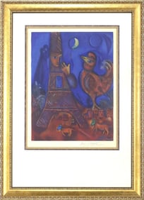 Marc Chagall Bonjour Paris