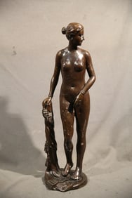 19th Century - Century bronze lady Goddess