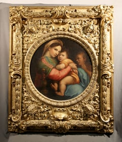 School of Raphael - Madonna della Seggiola