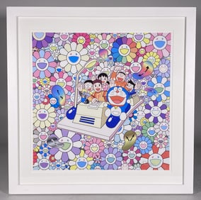 Takashi Murakami - Let's Go on a Time Machine, 2020