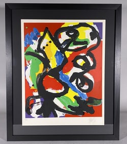 Karel Appel - Lundi: Oiseau dans un paysage d'ete, 1976