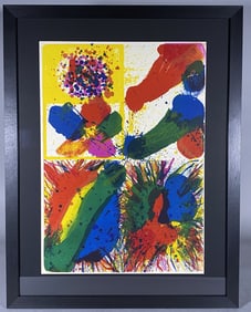 Walasse Ting - Le meilleur hot-dog du monde, 1964