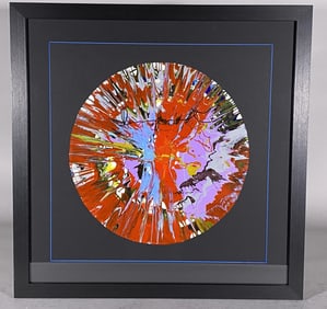 Damien Hirst - Spin Painting (Circle), 2009