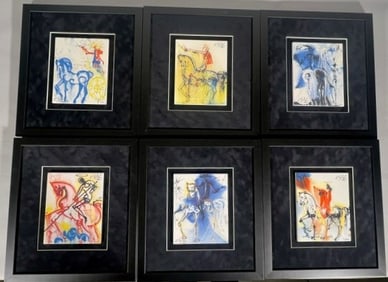 Salvador Dali - De la serie : Les Chevaux Daliniens Salvador