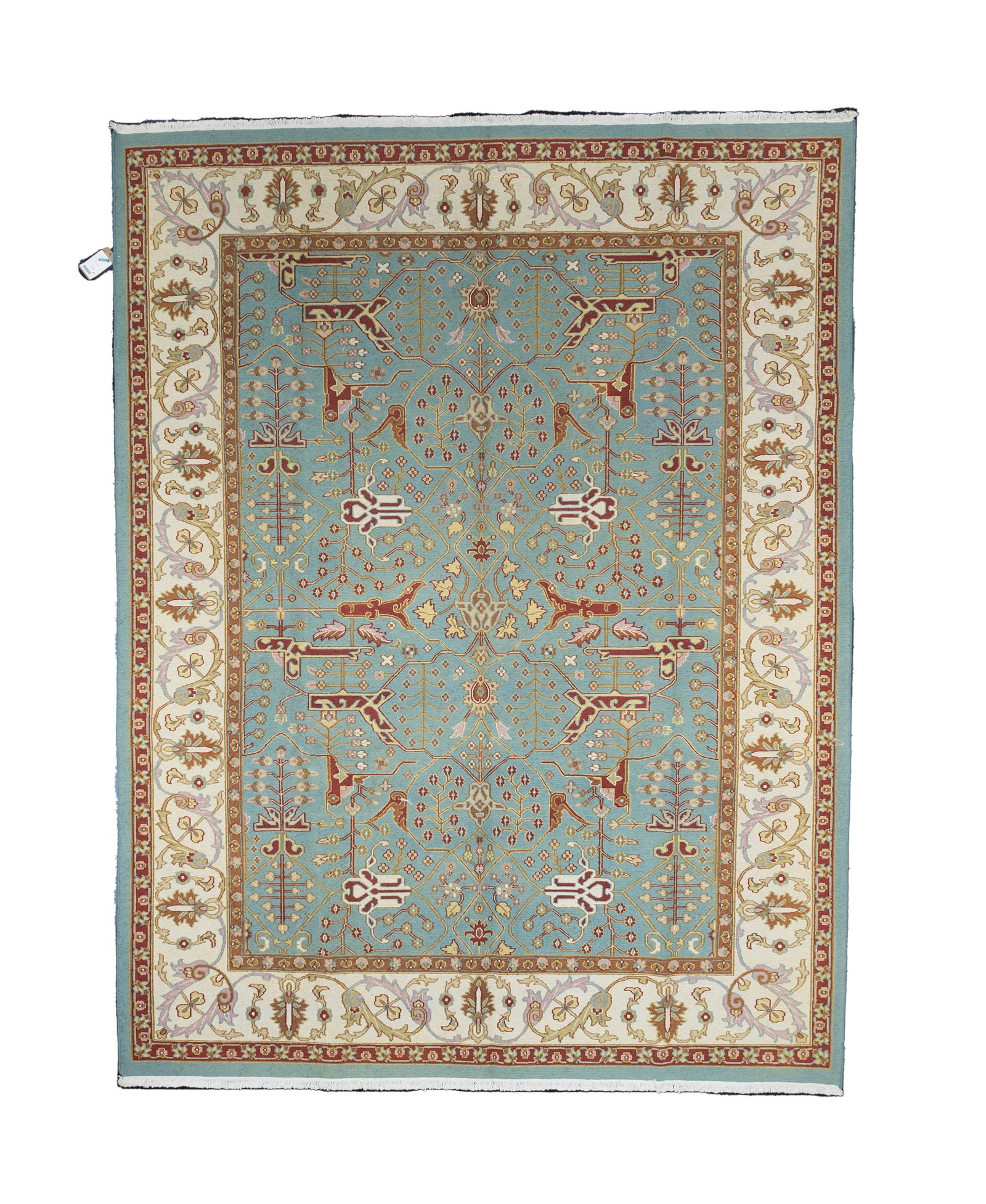 Turkish Sumak Rug 9' x 12" (2.74 x 3.66 M): Turkish Sumak