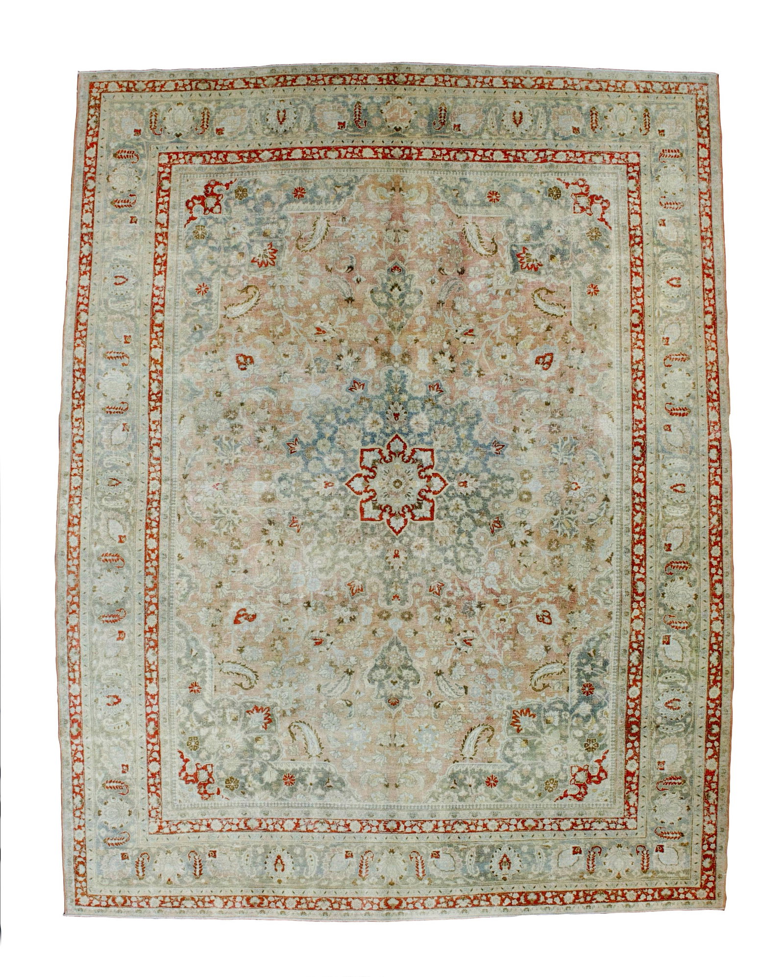 Fine Tabriz Rug 10' x 12'11" (3.04 x 3.94 M) (1 of 5)