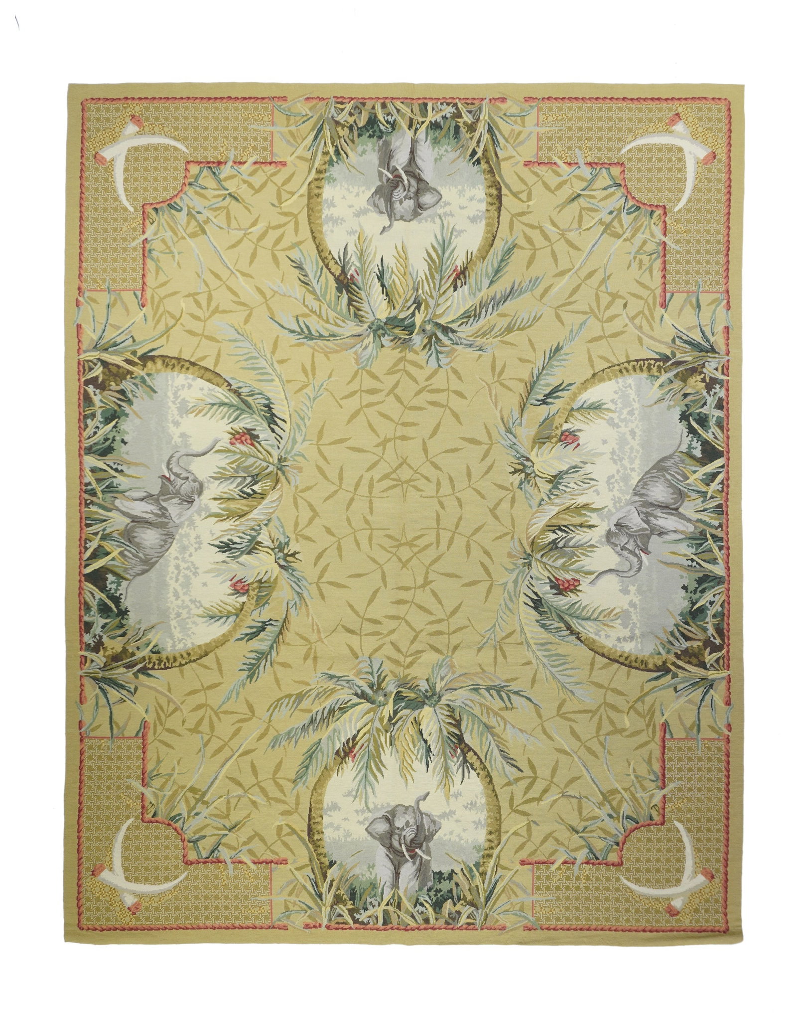 Needle Point Rug 7'11" x 10' (2.41 x 3.05 M): Needle Point
