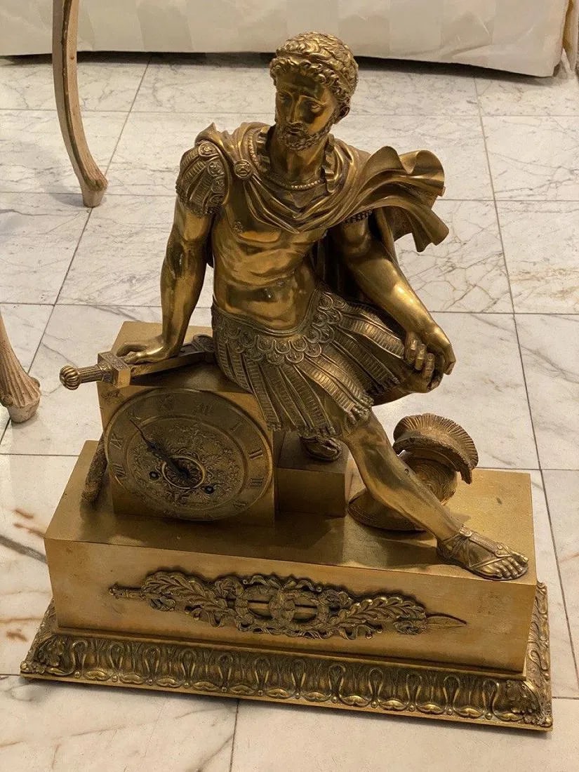 French Antique Clock Sculpture (1 of 4)