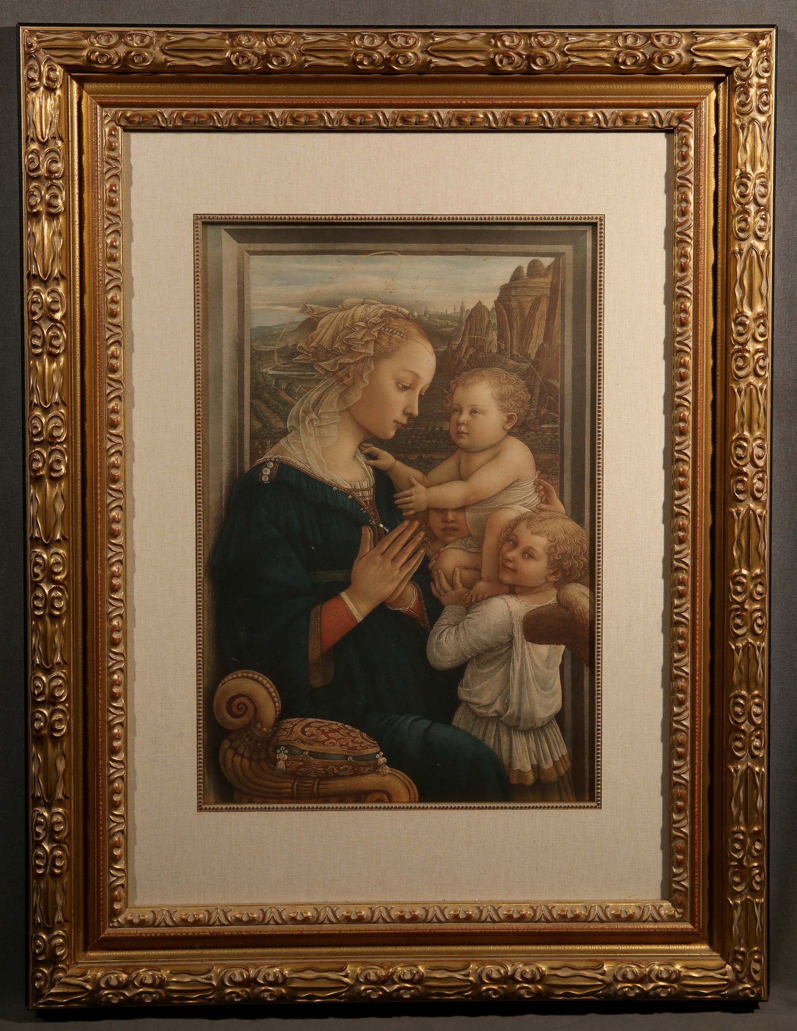 Madonna and Child - After Filippo Lippi (1 of 7)