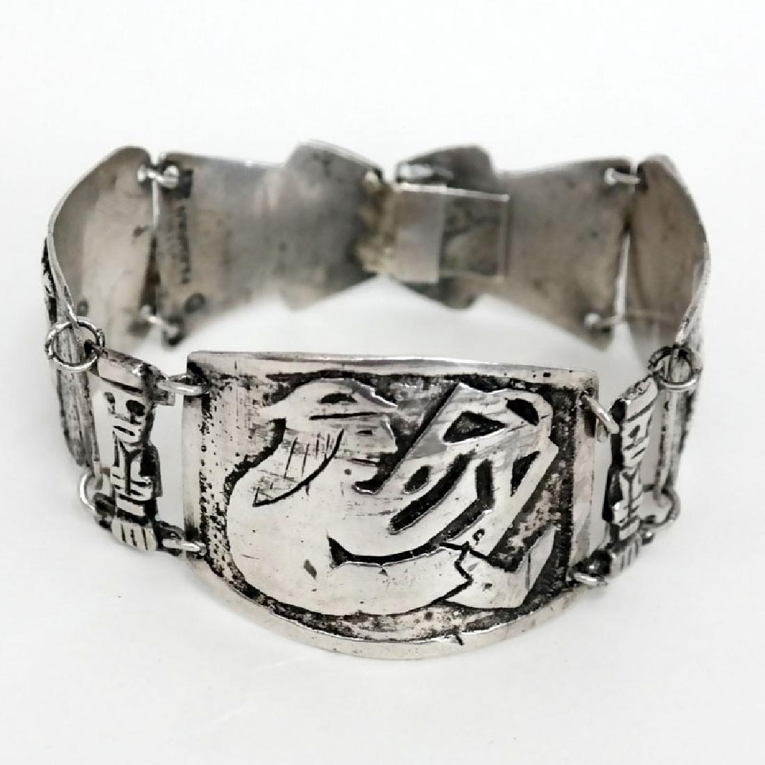 Vintage sterling silver antique finish flexible (1 of 3)