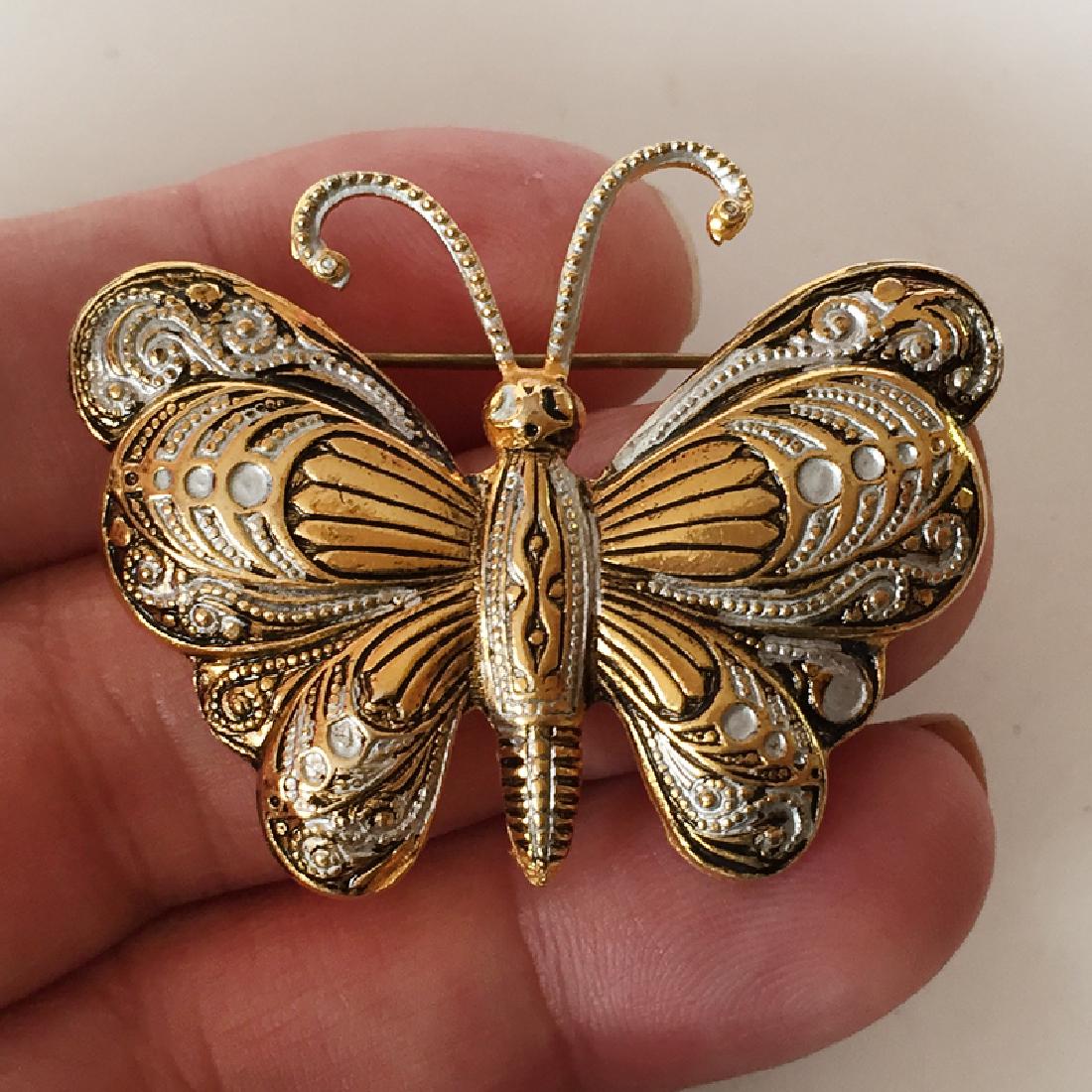 DAMASCENE: Gold plated with black antique finish (1 of 3)