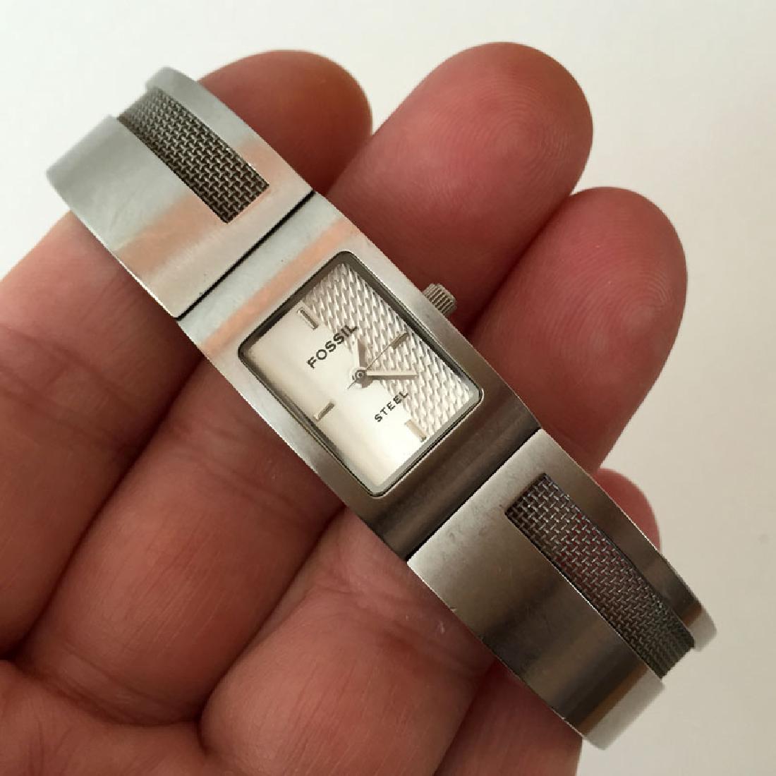 Stainless steel ladies FOSSIL STEEL FS-2805 Quartz (1 of 6)