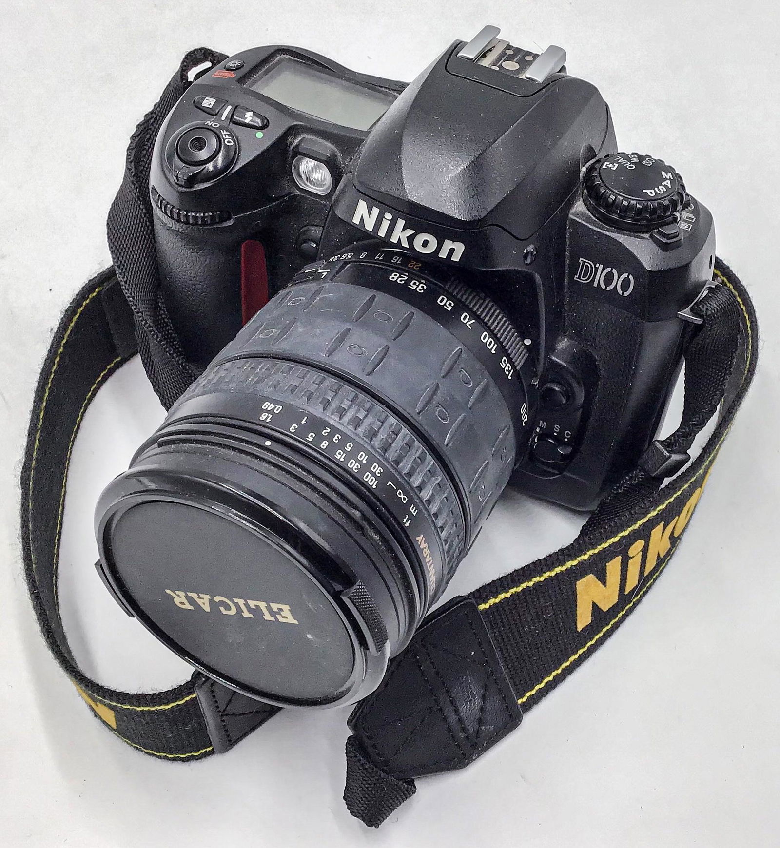 Nikon D100 Digital Camera.: An Older Model. It turns on, but We're not Sure if it Can Actually take a Photo or Not.