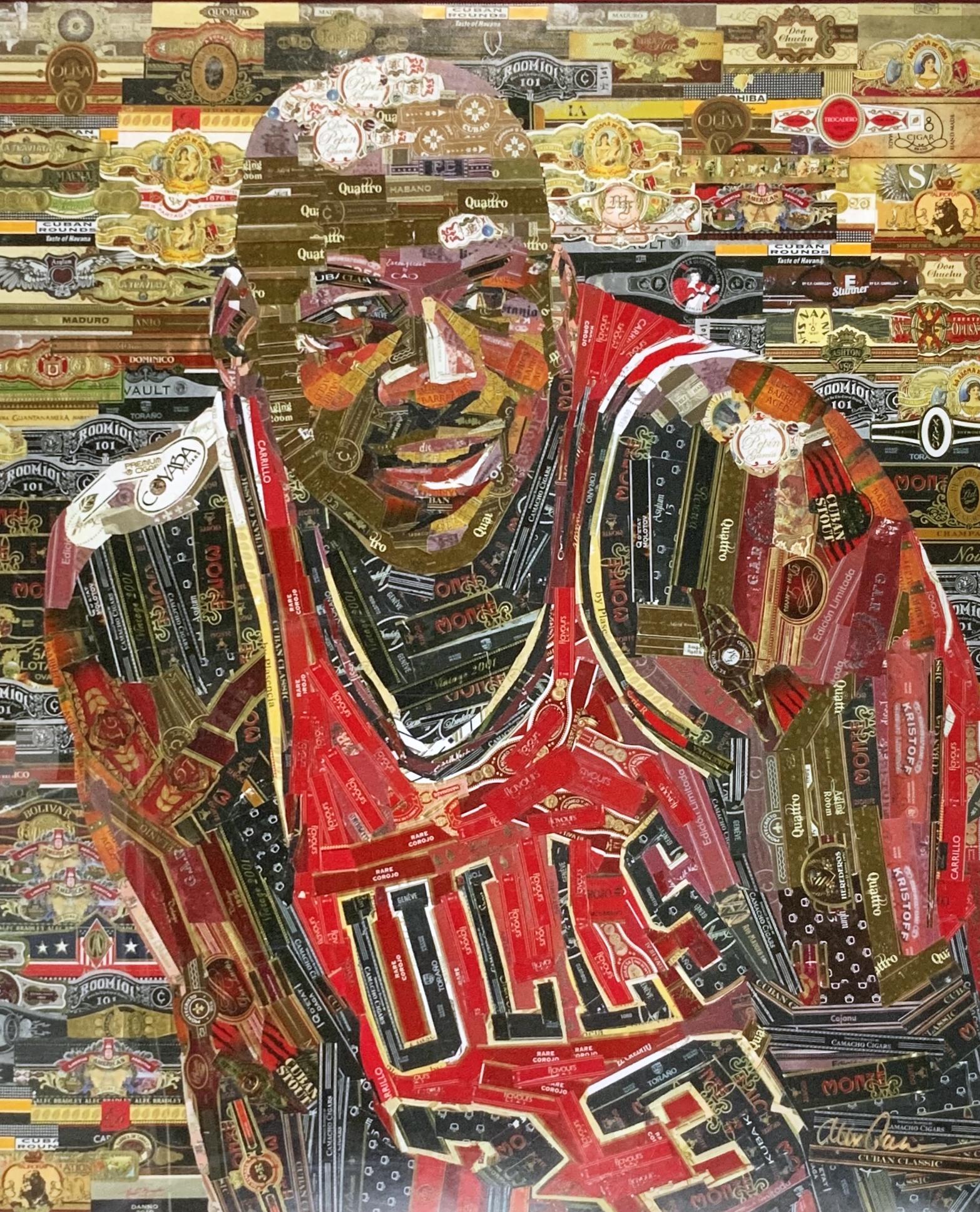 Alexander Gashunin Print of Michael Jordan.