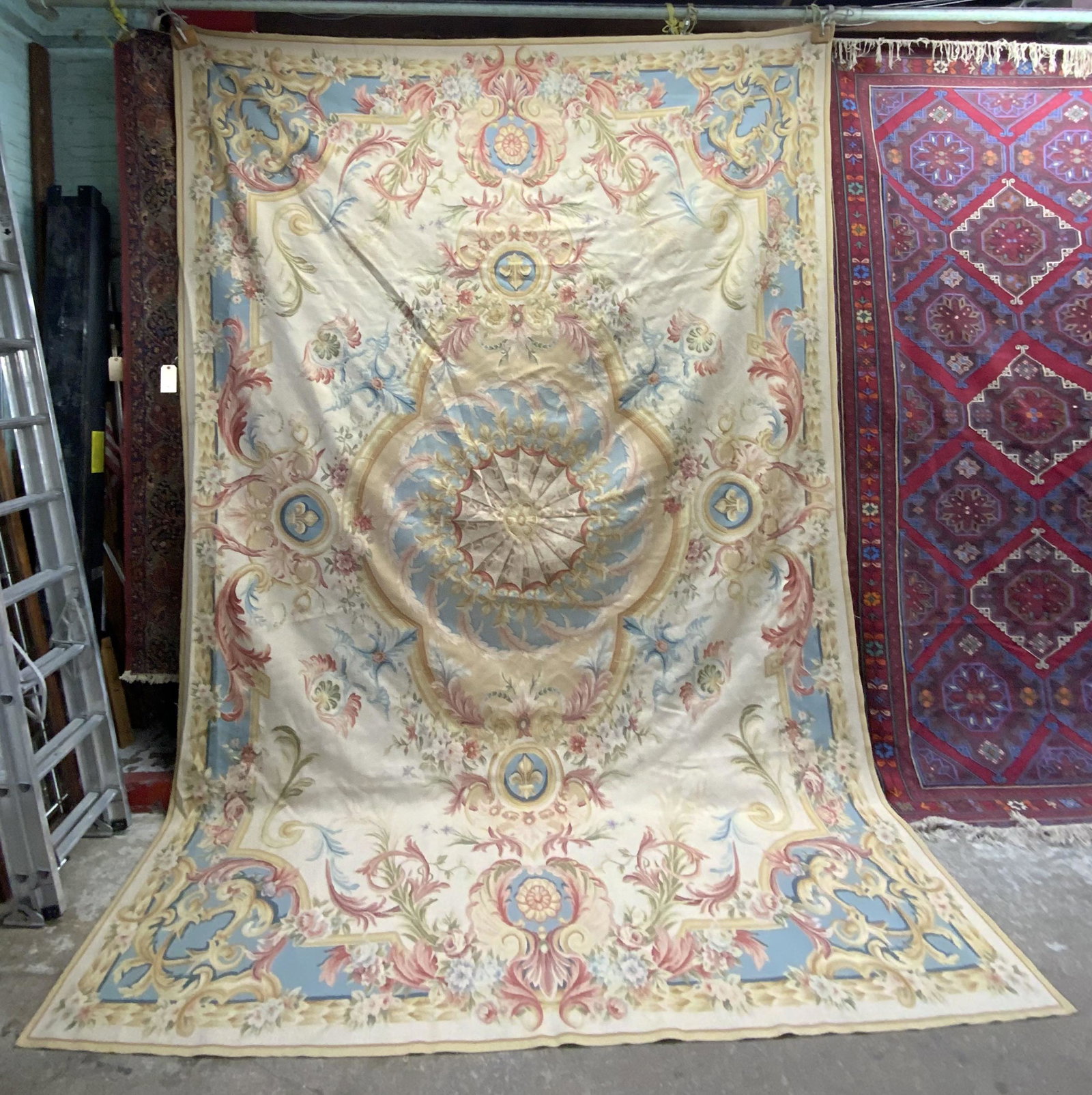 14 x 9 9" Aubusson Rug.: Beautiful.