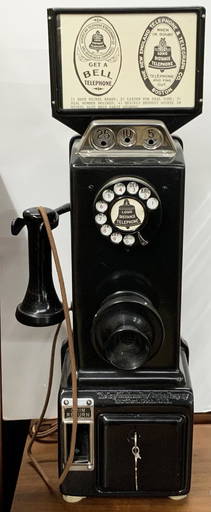 Antique Pay Phone By The Gray Telephone Company.