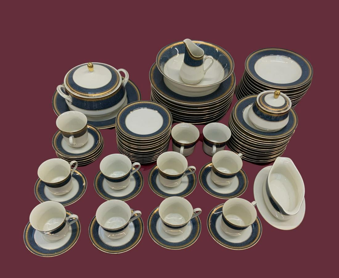 Mikasa Grande Ivory Imperial Lapis China Set