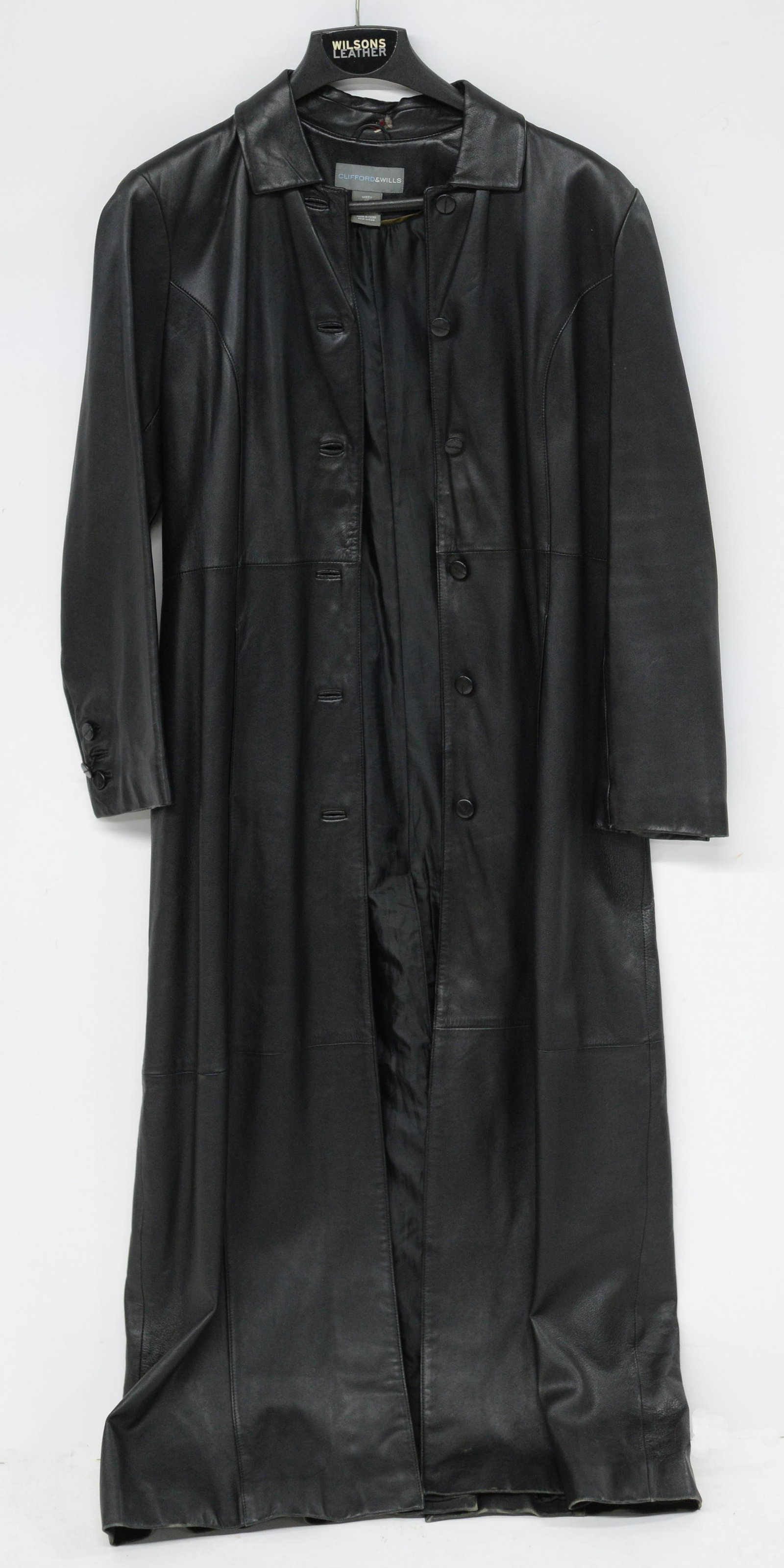 Lot of 3 Leather Jackets.: Two of them are Size 16 "Missy", by Clifford & Wills. The Other Brown One is a Small, by Damselle.