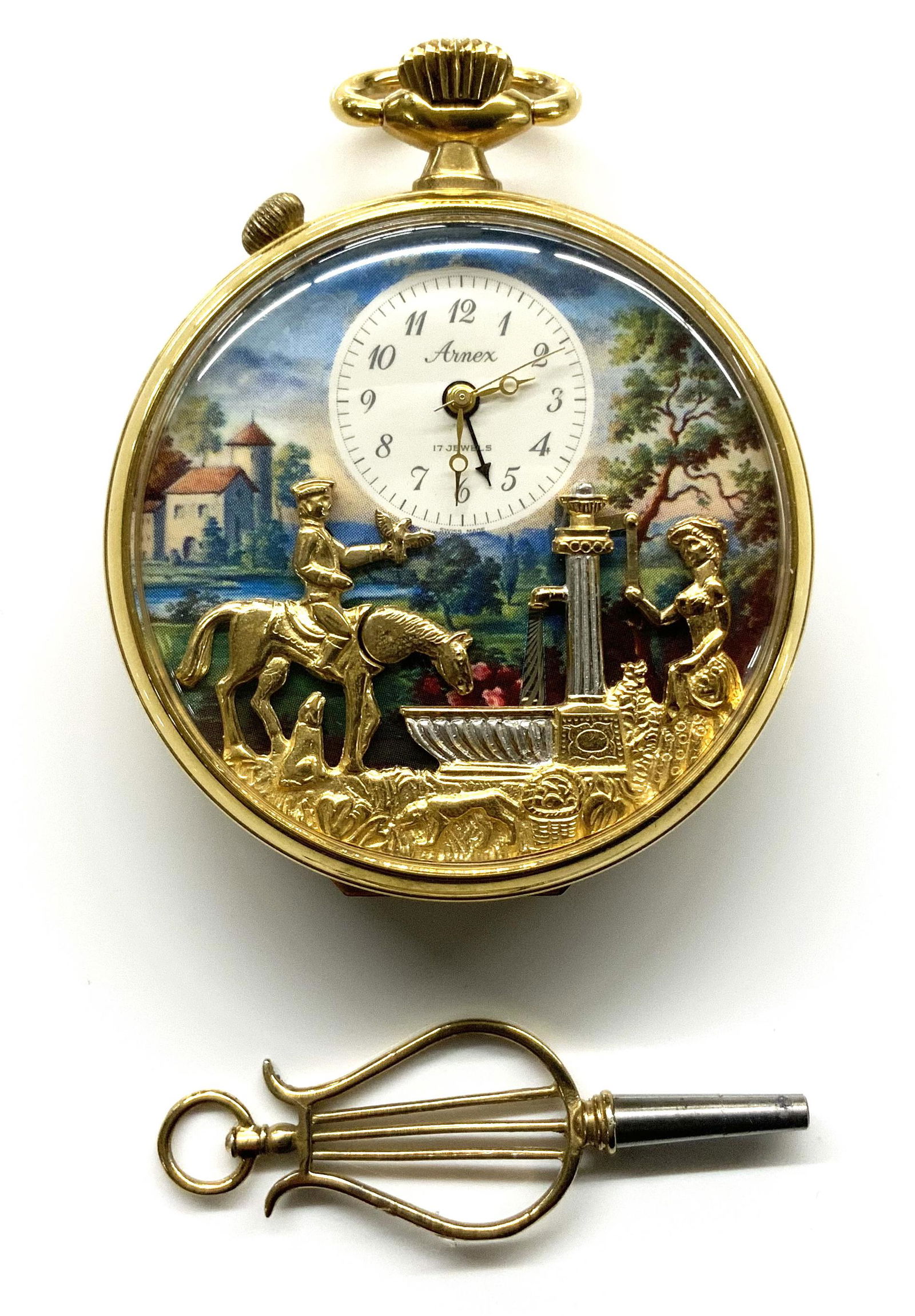 Arnex Musical Automaton Pocketwatch. (1 of 4)