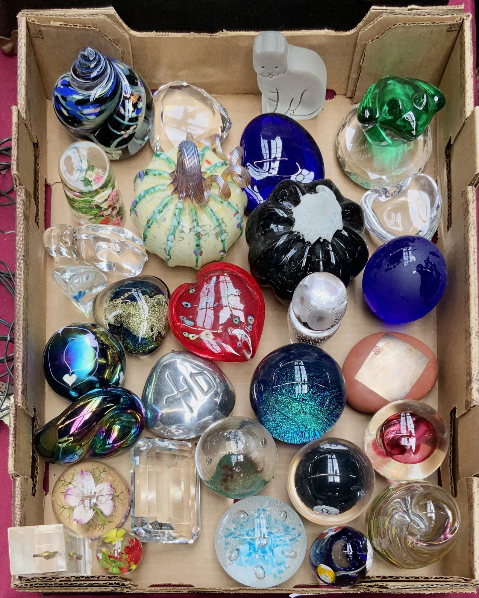 Lot of Assorted Paperweights. (1 of 1)