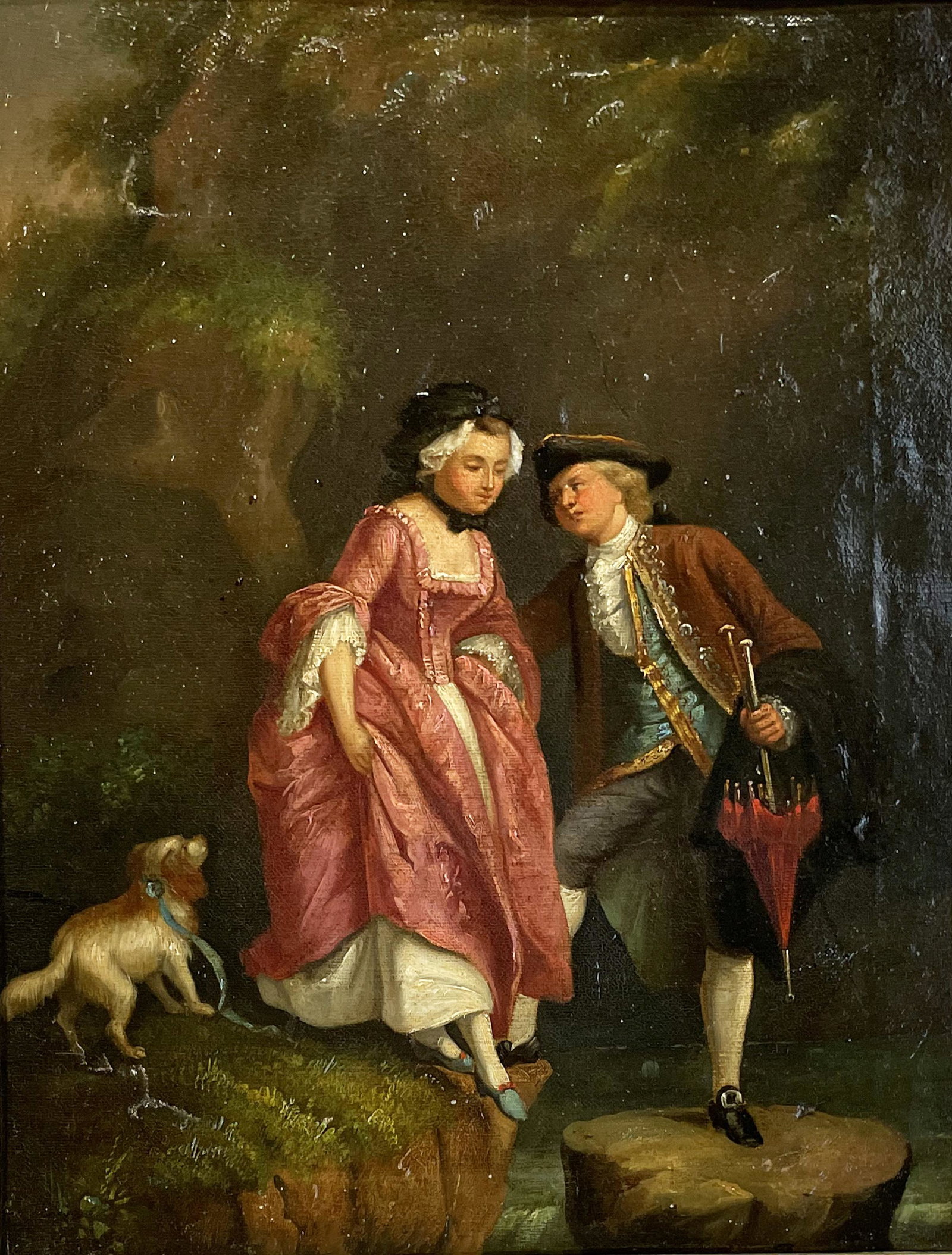 19th Century French School Painting. (1 of 4)