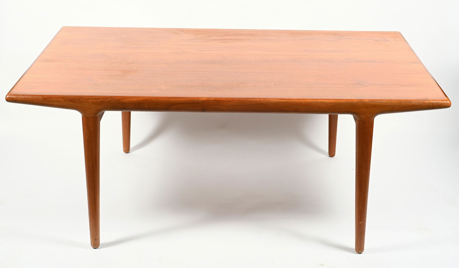 Danish Modern Teakwood Refectory Dining Table. (1 of 2)