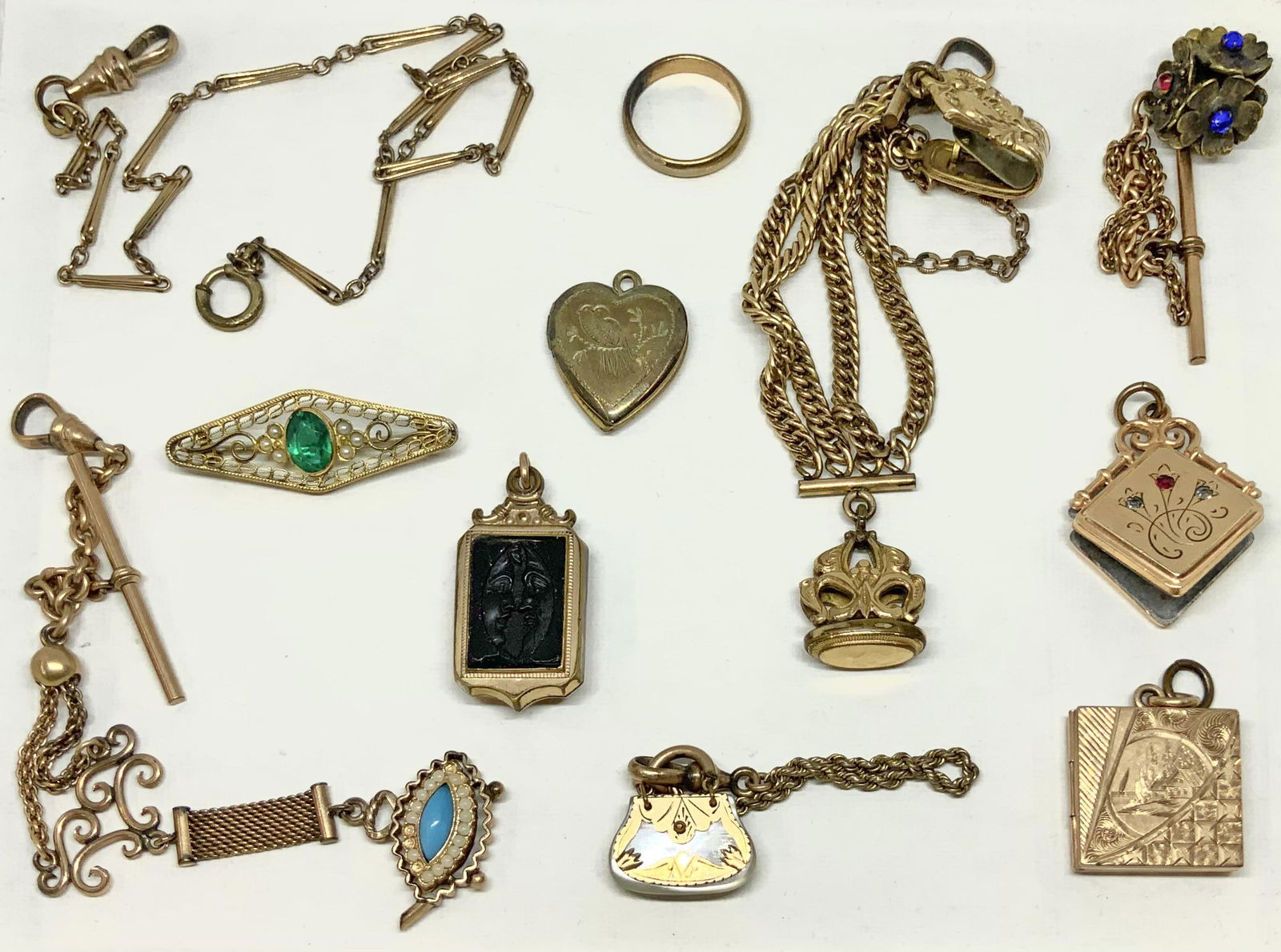 Lot of Mostly Gold-Filled Victorian Jewelry. (1 of 1)
