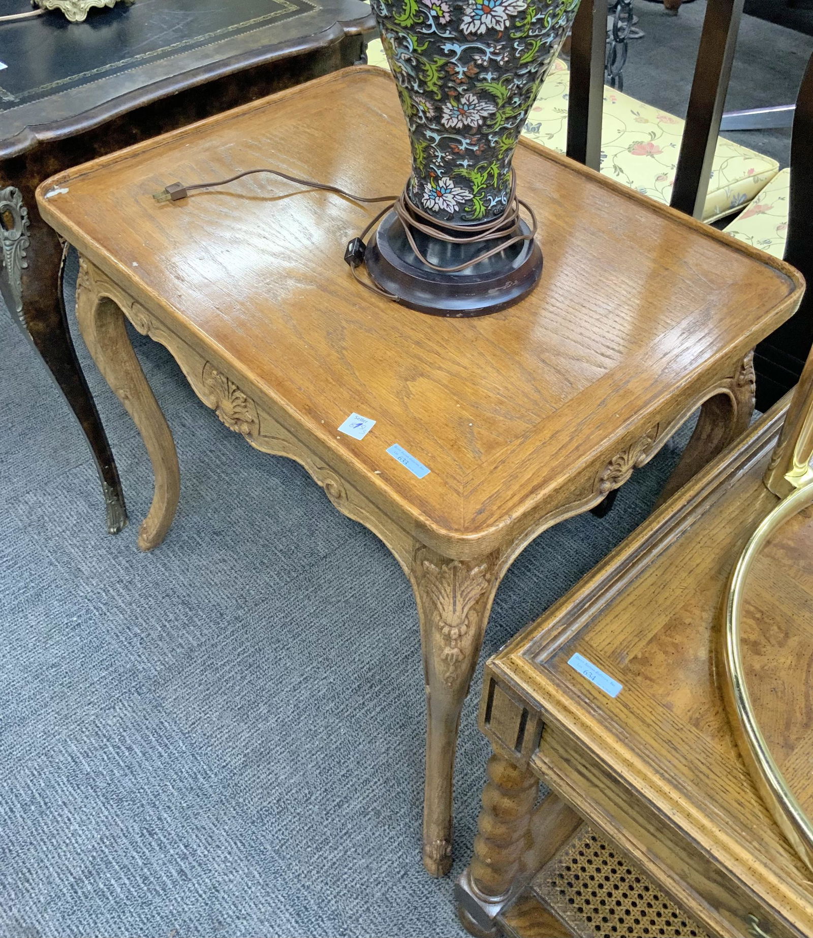 28" x 20" French Provincial End Table. (1 of 1)