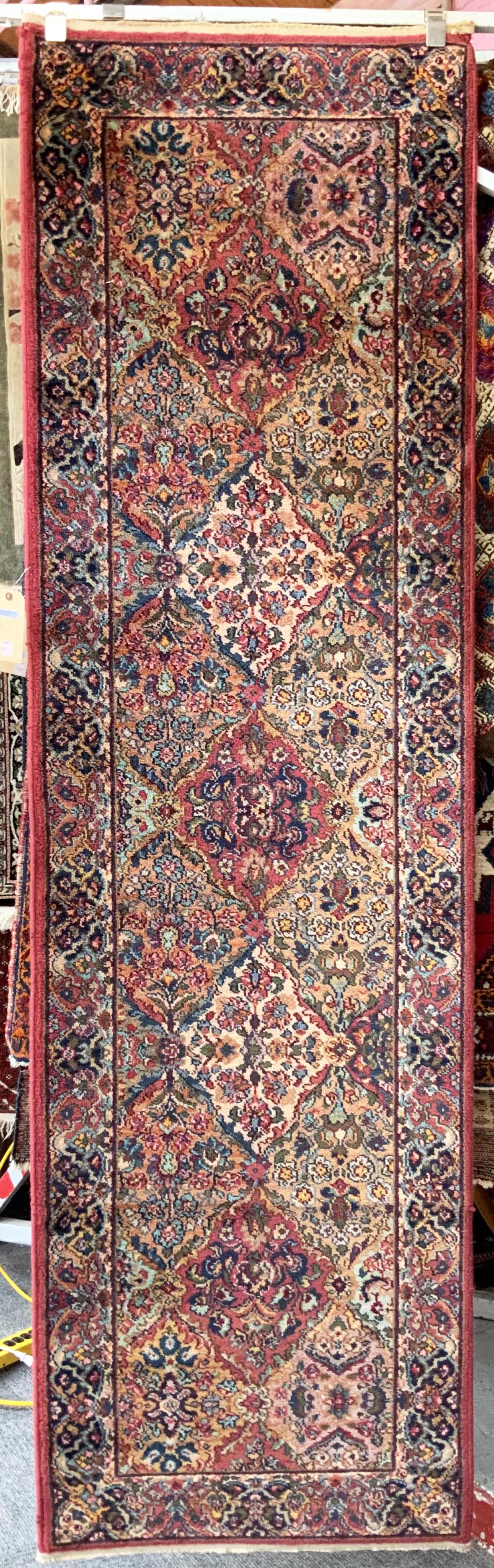 2' 7" x 8' 8" Multicolor Karastan Runner Rug.: Third-Party Shipping or Personal Pickup Required.