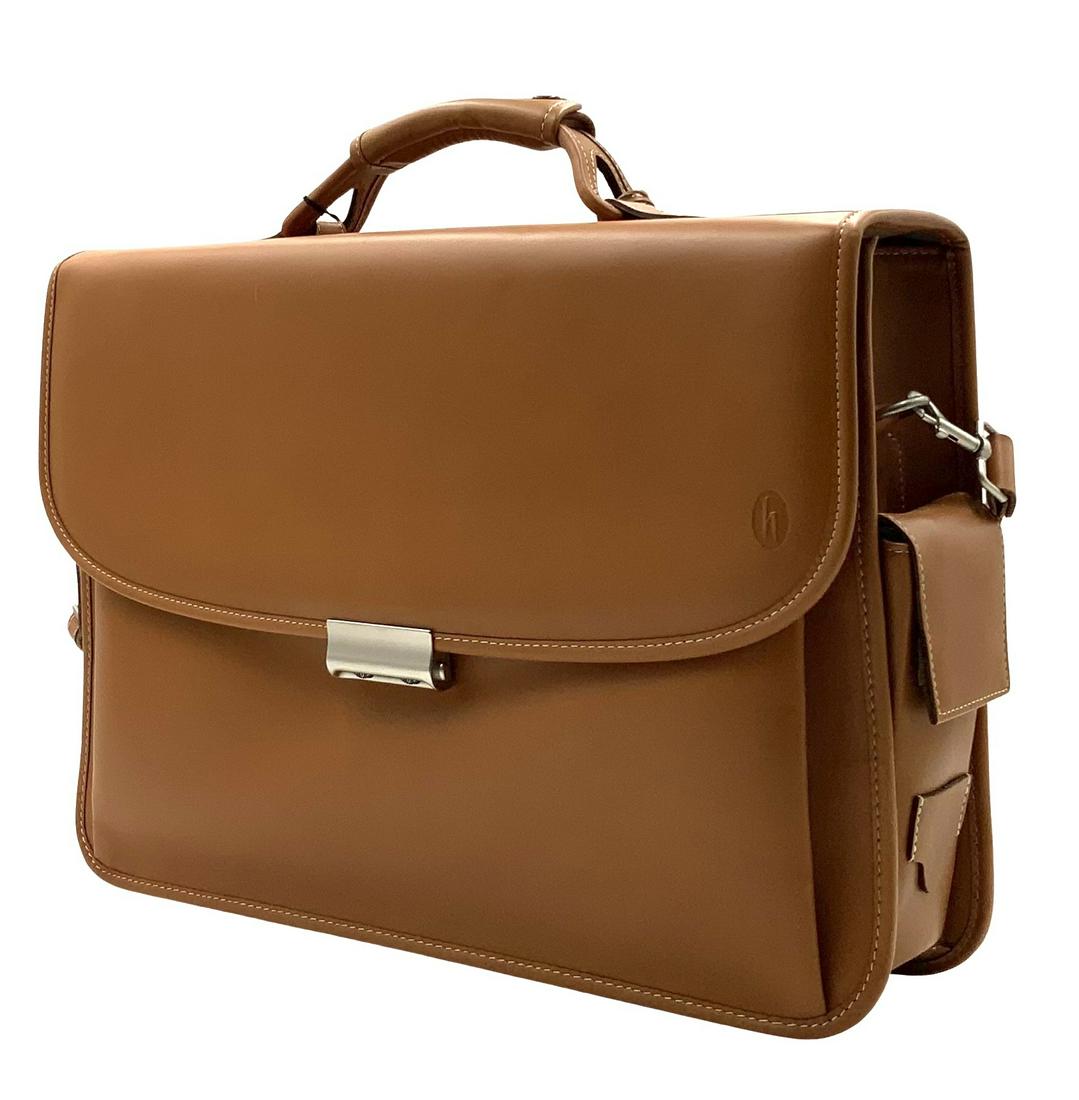 Hartmann Leather Satchel with Original Tag. (1 of 4)