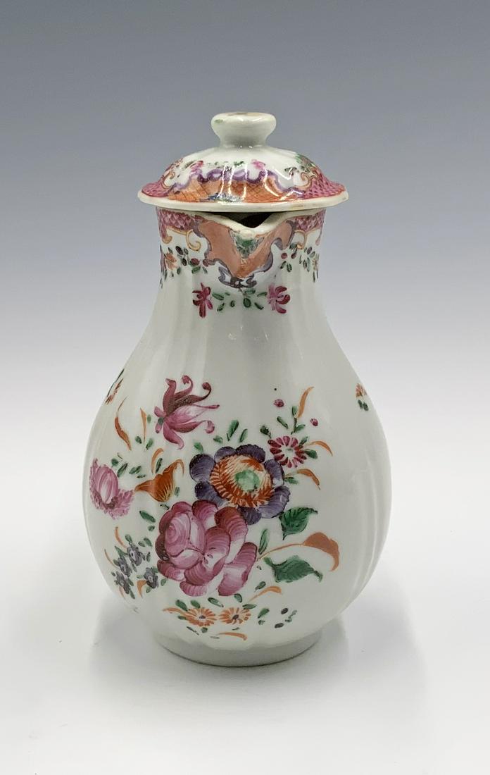 Chinese Export Famille Rose Beak Tiny Pitcher. (1 of 5)