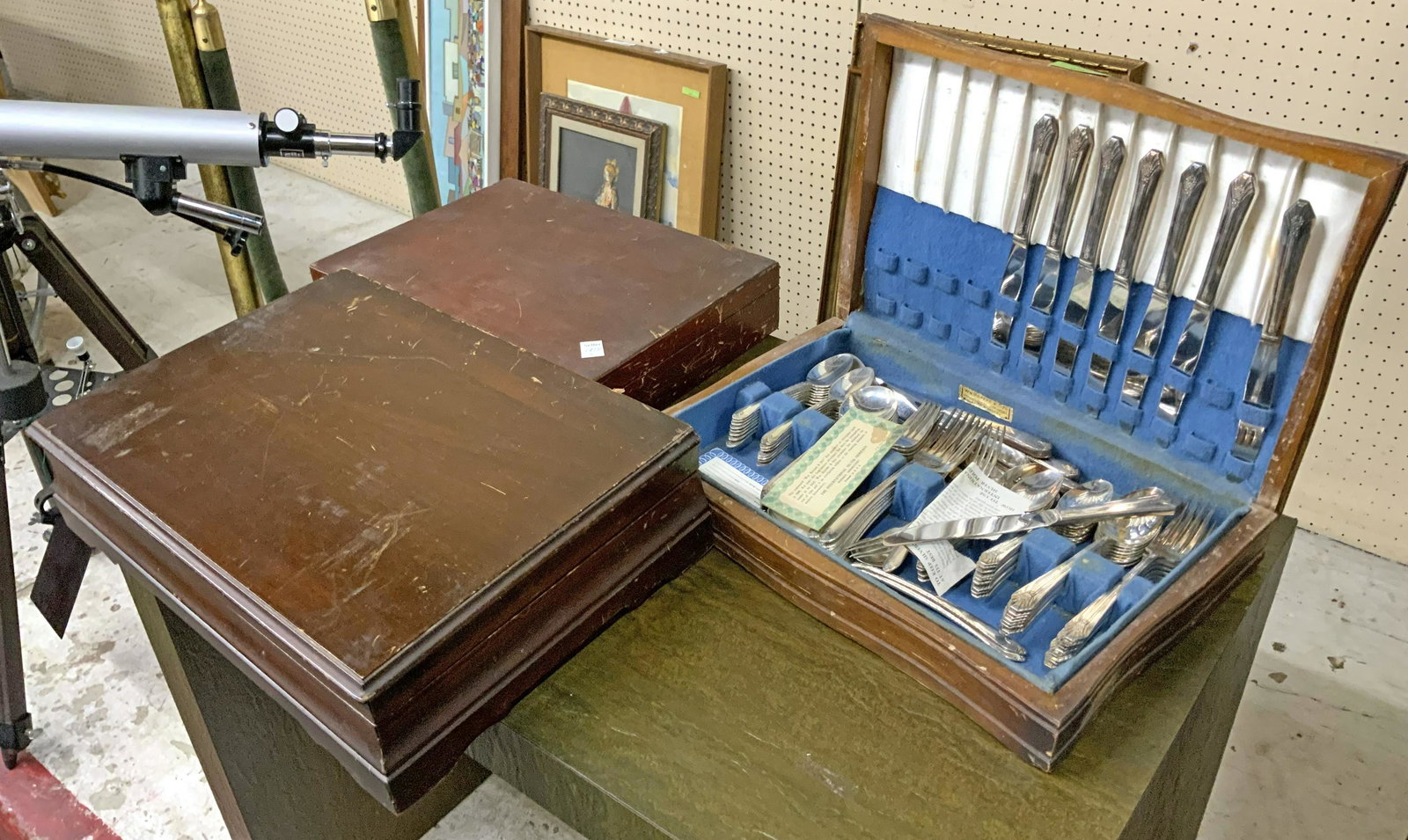 Lot: 3 Sets of Silverplate Flatware. (1 of 1)