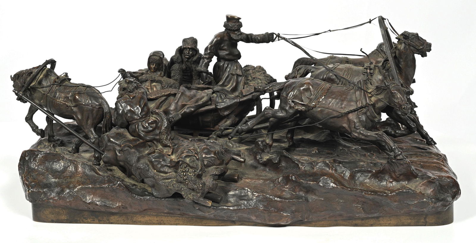 Large Russian Bronze by Vasily Yakovlevich Grachev (1 of 11)