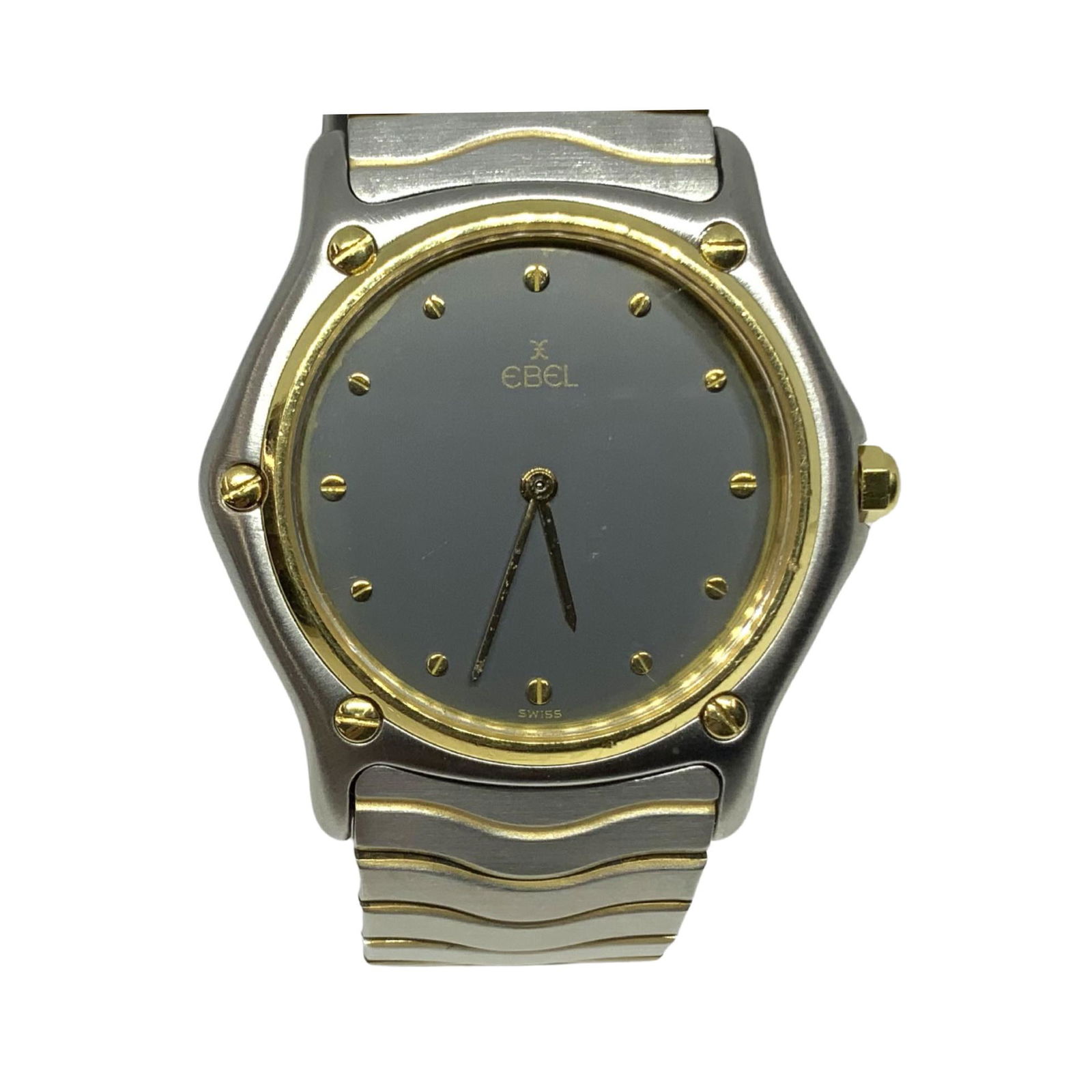 Ebel Stainless Steel Men's Watch w/Gold Trim. (1 of 2)