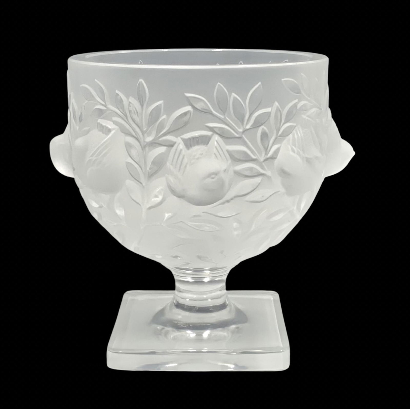 Lalique "Elisabeth" Vase. (1 of 3)