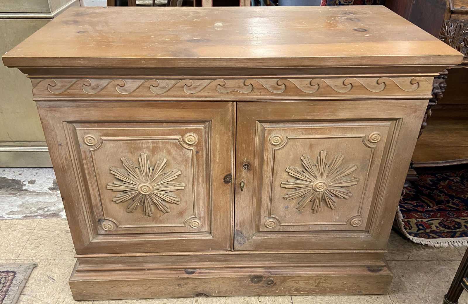 Cerused Pine 2-Door Cabinet - Kent of Grand Rapids (1 of 3)