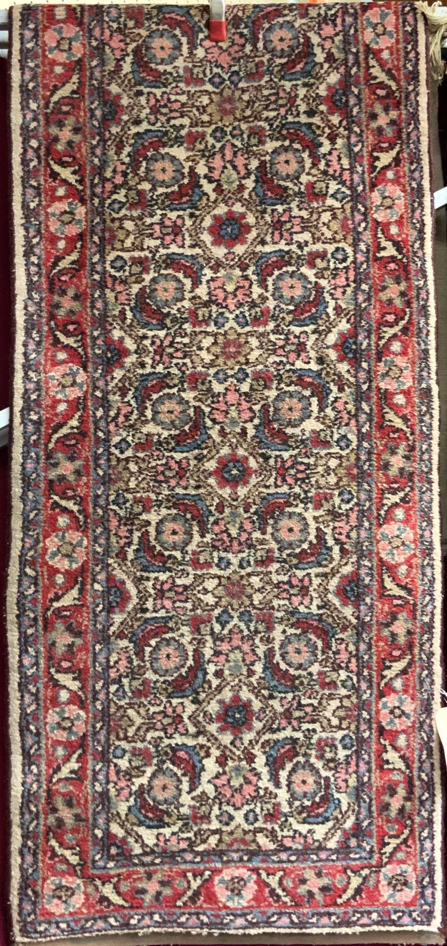 2' 4" x 10' Persian Runner.: In-House Shipping is Available for this Rug.