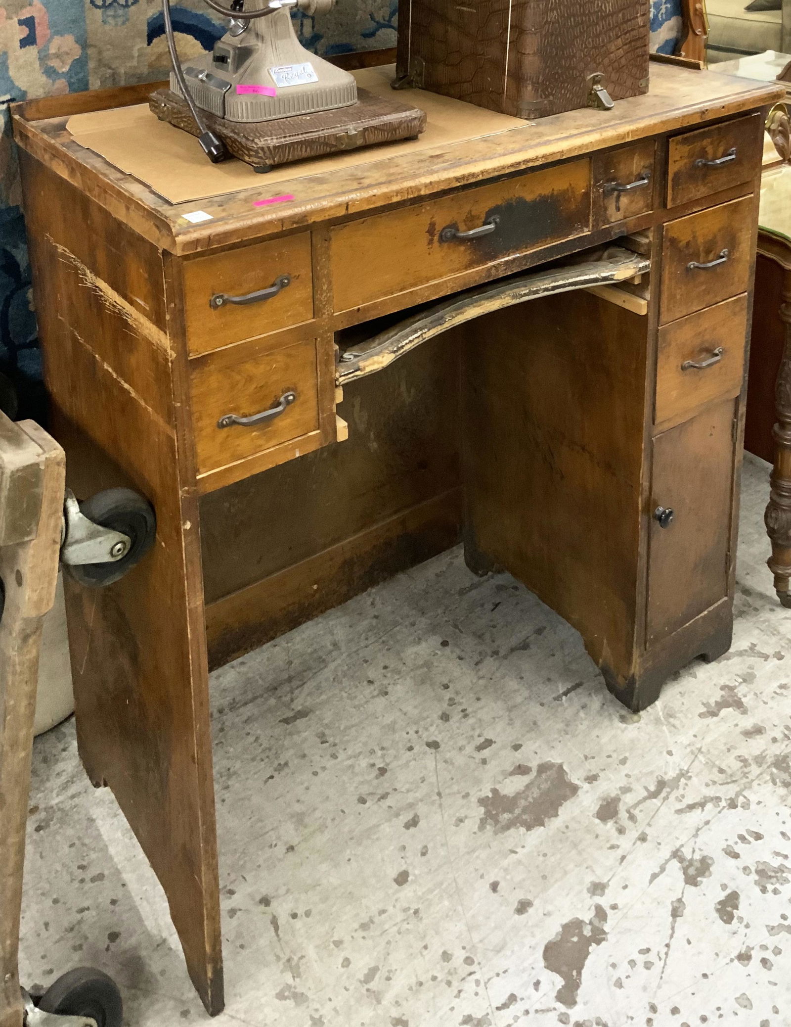 Vintage Watchmaker's or Jeweler's Workbench. (1 of 1)