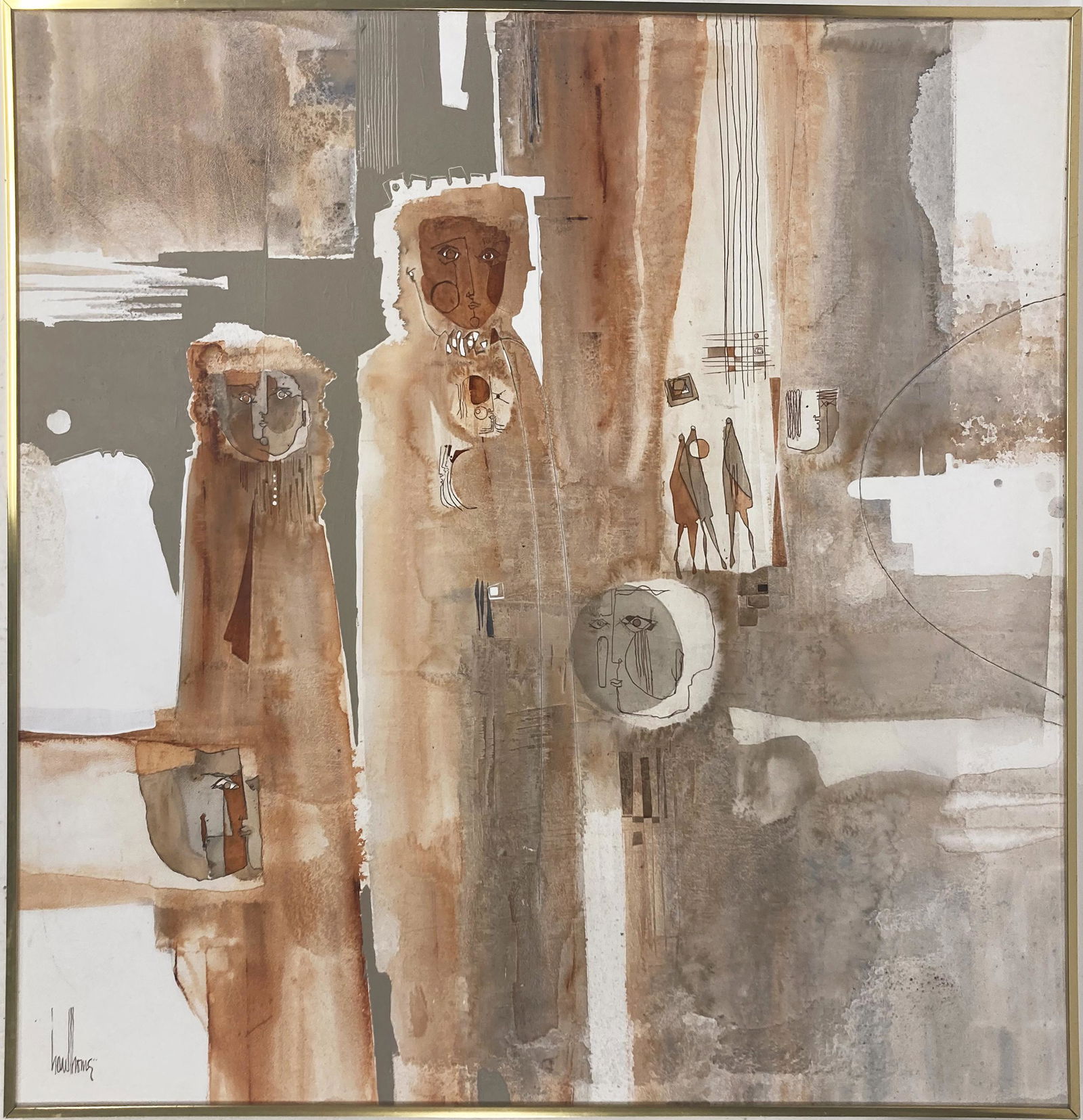 Contemporary Acrylic Painting by Greg Hawthorne. (1 of 4)